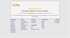 Desktop Screenshot of getpeopleplus.com
